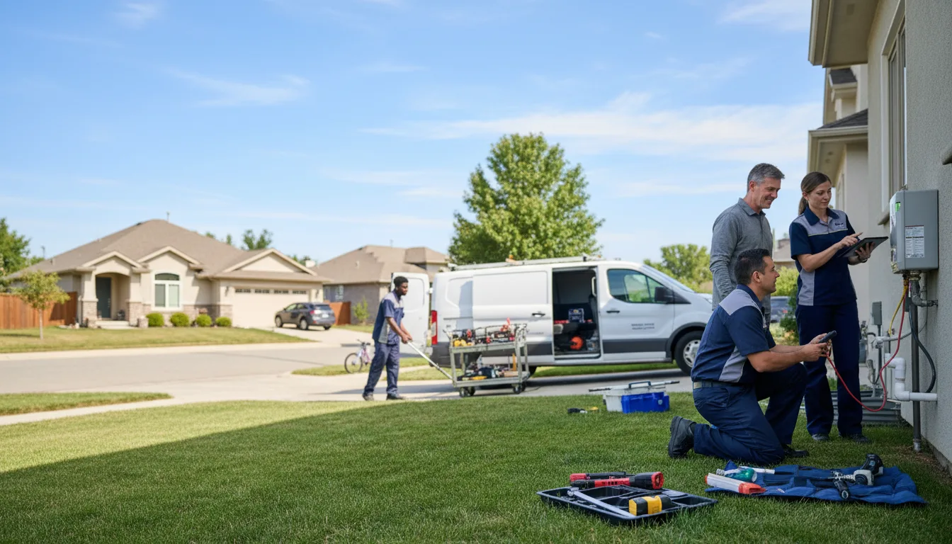 Tankless water heater service in Oreland, PA